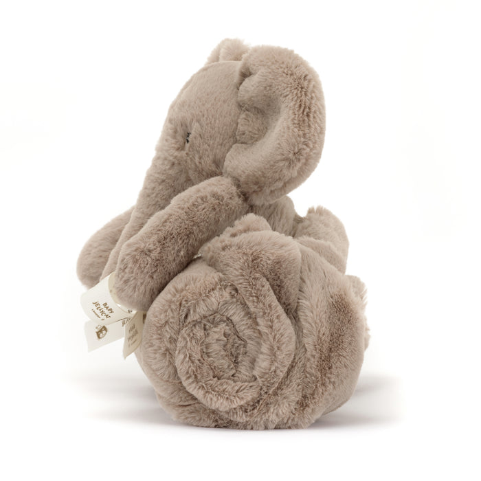 Jellycat Smudge Elephant Blankie with Gift Box