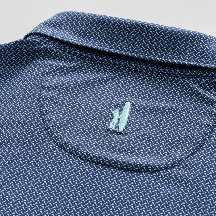Johnnie O's Men's Tee Party Short Sleeve Polo