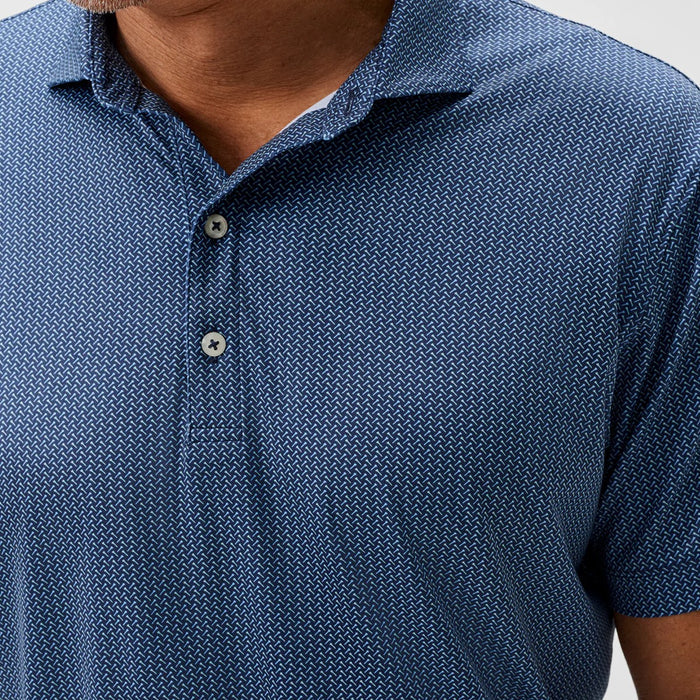 Johnnie O's Men's Tee Party Short Sleeve Polo