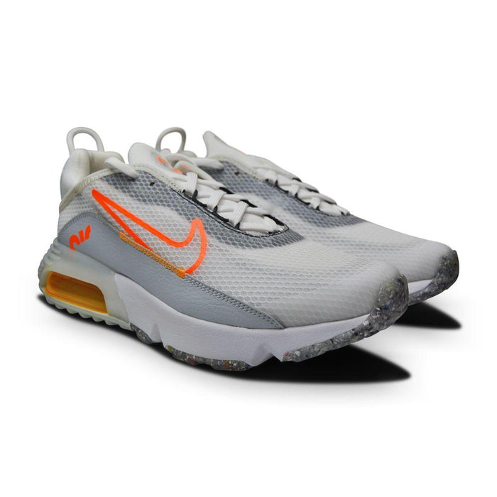 Juniors Nike Air Maz 2090 GS - DB1557 100 - White Total Orange-Air Max, Junior Footwear, Juniors (3-6), Nike Junior Footwear-Foot World UK