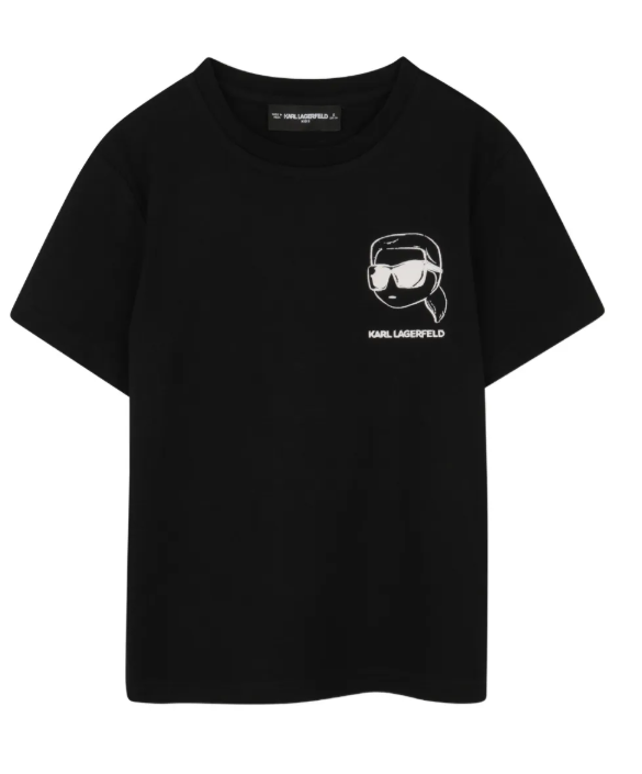 KARL LAGERFELD KIDS cartoon-graphic T-shirt