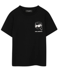 KARL LAGERFELD KIDS cartoon-graphic T-shirt