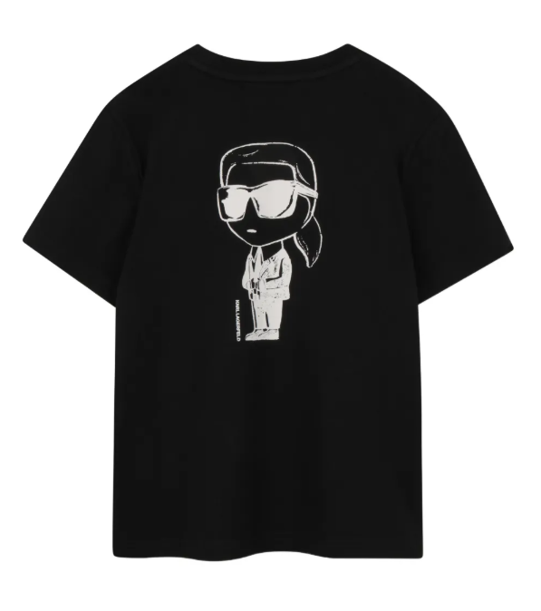 KARL LAGERFELD KIDS cartoon-graphic T-shirt