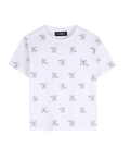 KARL LAGERFELD KIDS printed short-sleeve T-shirt