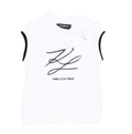 KARL LAGERFELD Tie graphic tshirt