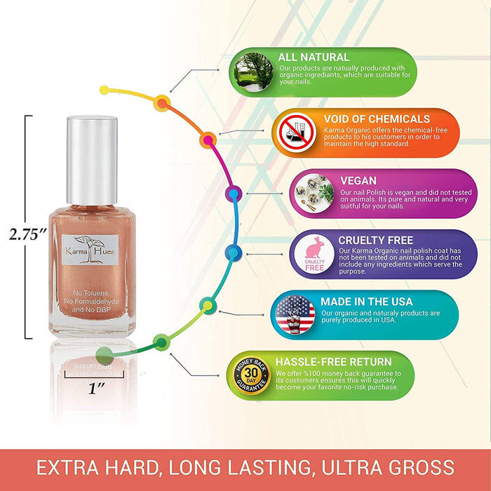 Karma Organic Spa - Beach Bronze - Nail Polish