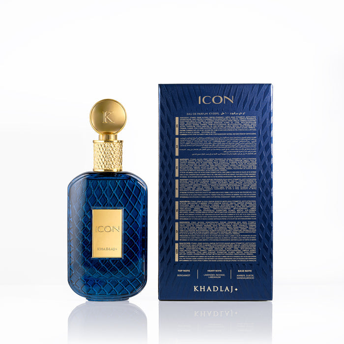 KHADLAJ ICON 100 ML EAU DE PARFUM SPRAY FOR MEN - Khadlaj Perfumes