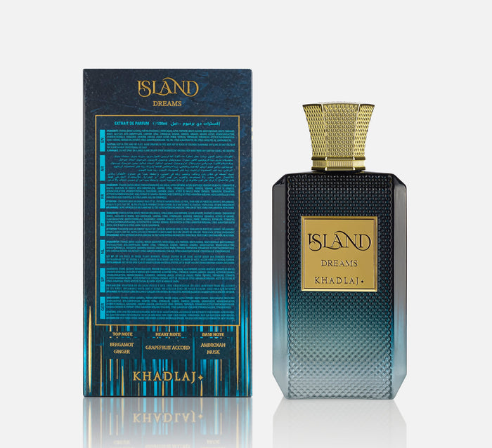 KHADLAJ ISLAND DREAMS 100 ML EXTRAIT DE PARFUM - Khadlaj Perfumes
