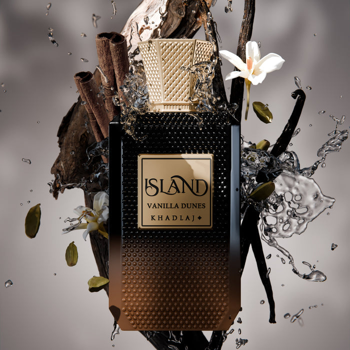 KHADLAJ ISLAND VANILLA DUNES 100 ML EXTRAIT DE PARFUM SPRAY - Khadlaj Perfumes