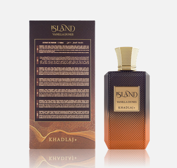 KHADLAJ ISLAND VANILLA DUNES 100 ML EXTRAIT DE PARFUM SPRAY - Khadlaj Perfumes