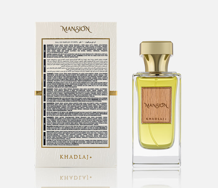KHADLAJ MANSION 100 ML EAU DE PARFUM SPRAY FOR MEN AND WOMEN - Khadlaj Perfumes