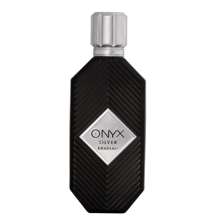 KHADLAJ ONYX SILVER 100 ML EAU DE PARFUM FOR MEN AND WOMEN - Khadlaj Perfumes