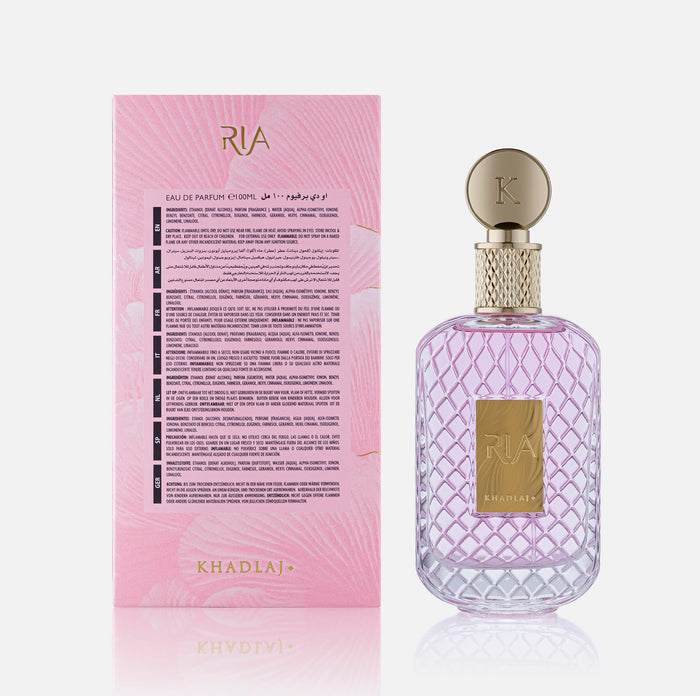 KHADLAJ RIA 100 ML EAU DE PARFUM SPRAY FOR WOMEN - Khadlaj Perfumes