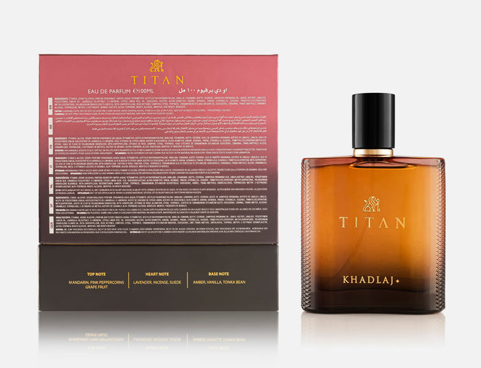 KHADLAJ TITAN 100 ML EAU DE PARFUM SPRAY FOR MEN - Khadlaj Perfumes