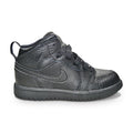 Kids Nike Air Jordan 1 Mid (PS) "Triple Black"
