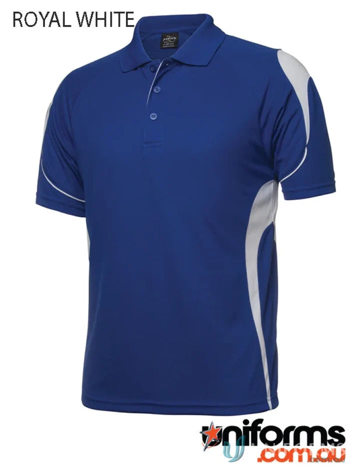 Blue and white polo shirt from JBs Kids Podium Bell collection for kids