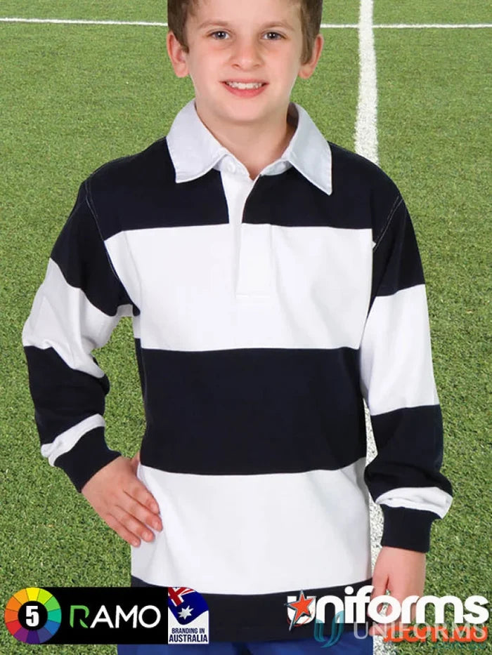 Ramo P100KS Kids Ramo Rugby Jumper front product image