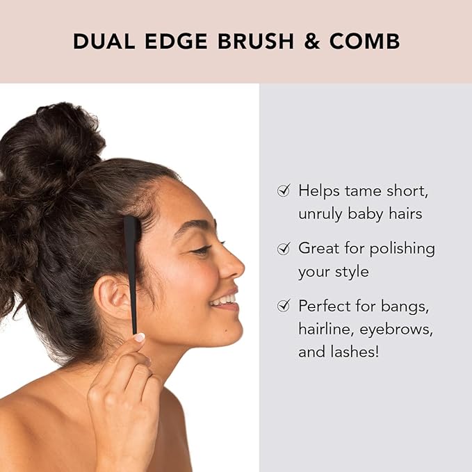 Kitsch Dual Edge Brush and Comb