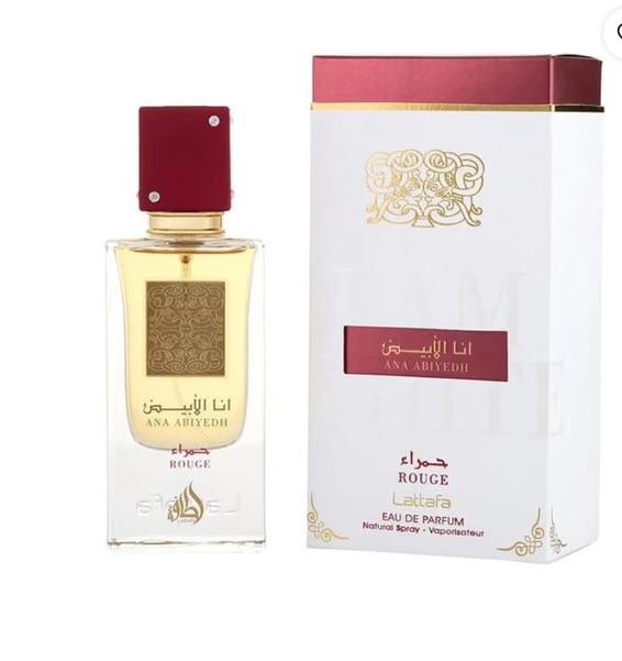 Lattafa Ana Abiyedh Rouge  2.0oz / 60ml Eau De Parfum Spray