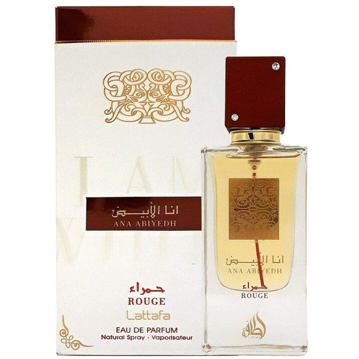 Lattafa Ana Abiyedh Rouge  2.0oz / 60ml Eau De Parfum Spray
