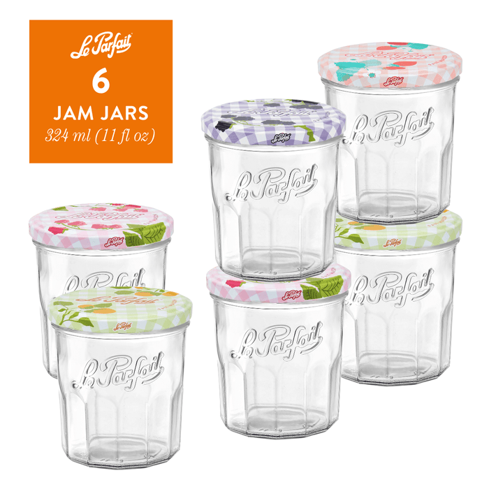 Le Parfait America 324ml (11oz) / 6 Le Parfait Jam Jars