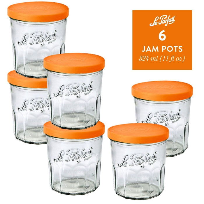 Le Parfait America 324ml - 11oz / 6 Le Parfait Jam Pots