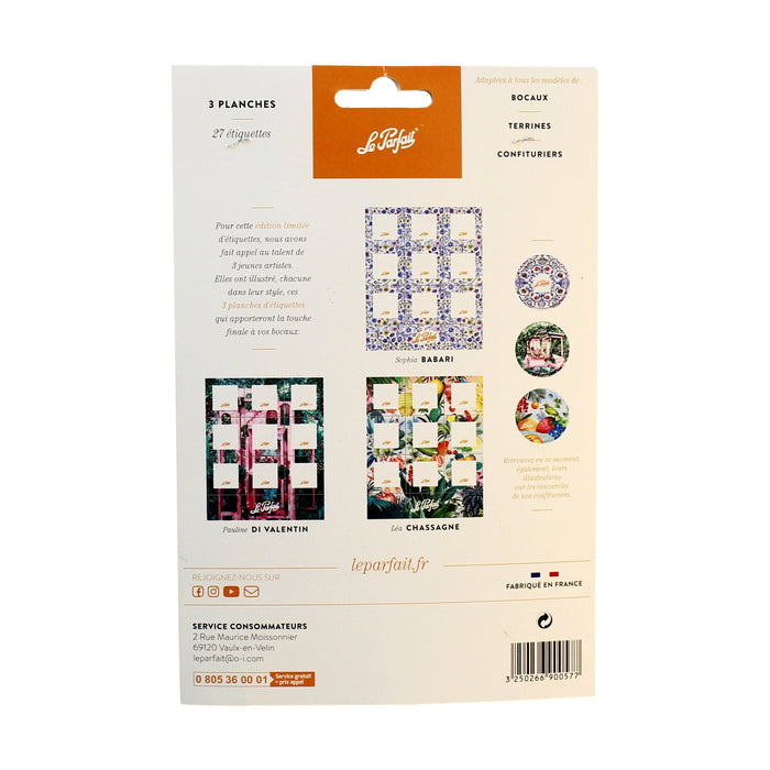 Le Parfait America 2021 Le Parfait Labels