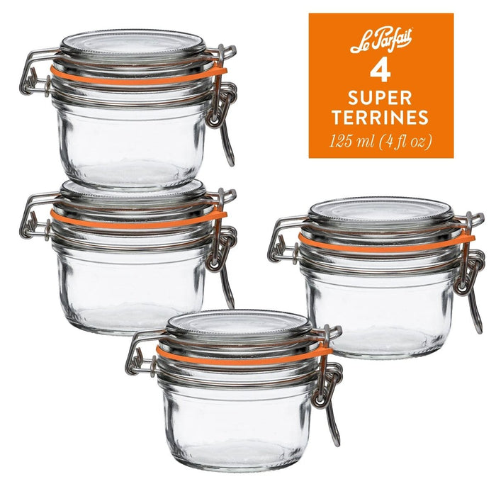 Le Parfait America 125ml (4oz) / 4 Le Parfait Super Terrines