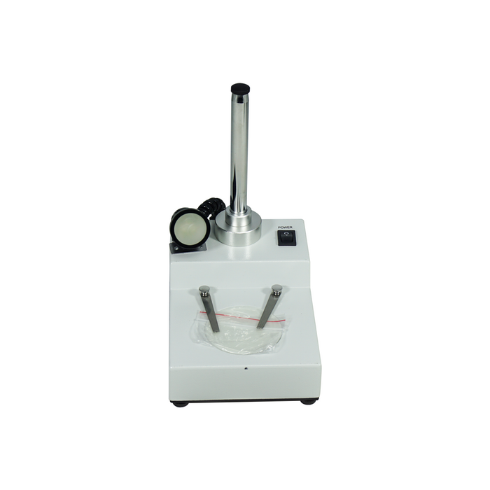 LED Reflection Light Vertical Post Height 155mm Vertical Post and Base, SKU FS12110326-0001, three quarter front view