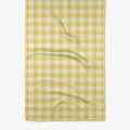 Lemon Gingham Tea Towel - Olita Gifts & Goods