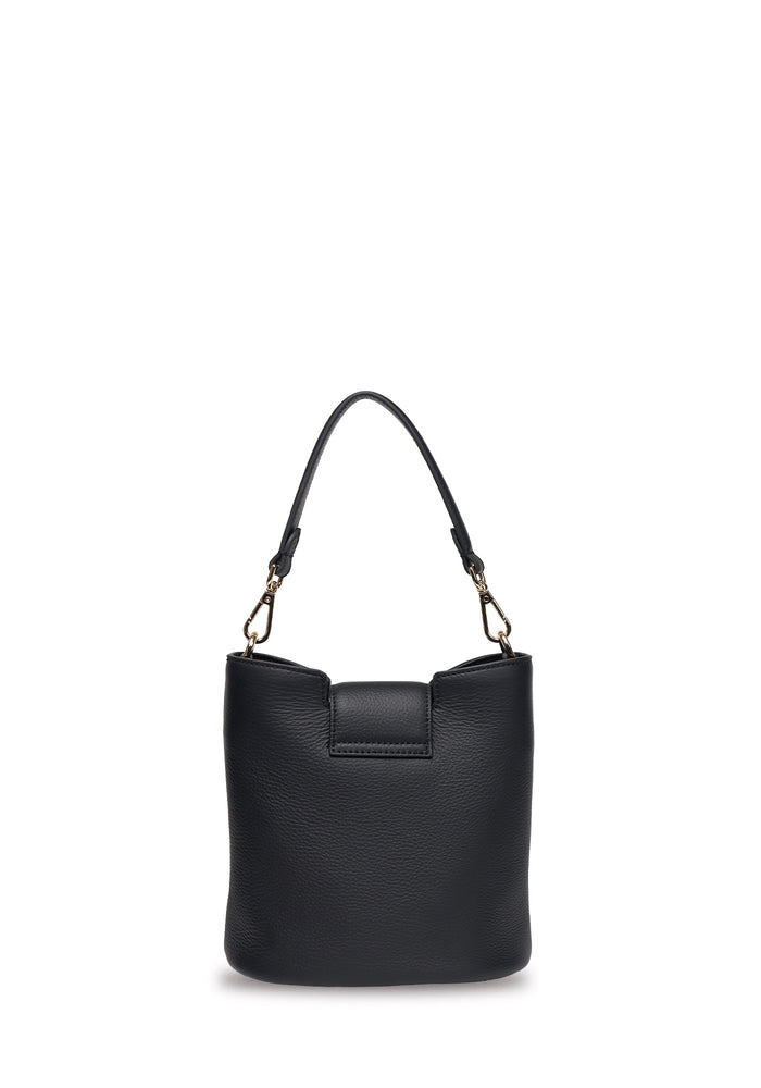 LEO CROSSBODY BAG in Black Luxe by Saben
