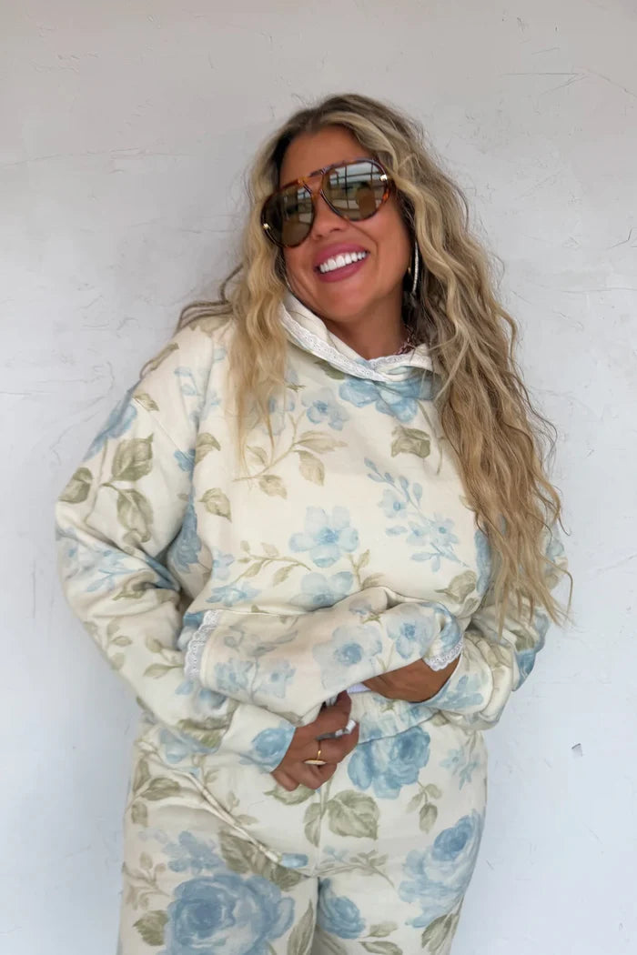 Lila Lace Hoodie