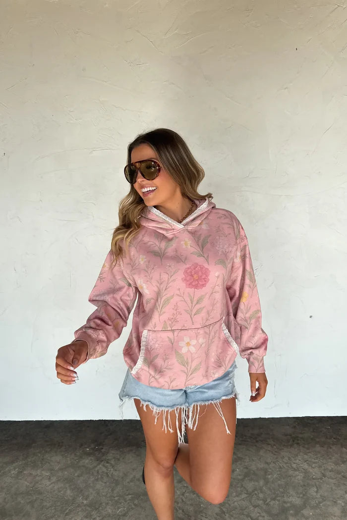 Lila Lace Hoodie