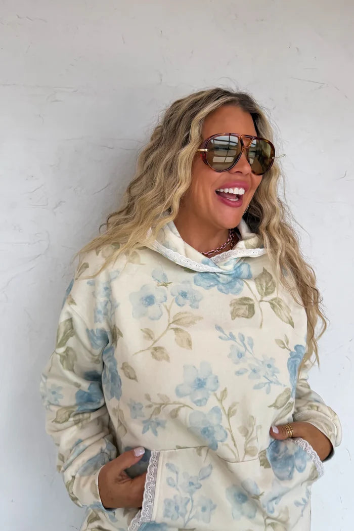 Lila Lace Hoodie