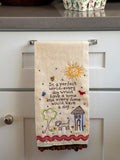 Linen Hand Towel|Dog-view 1