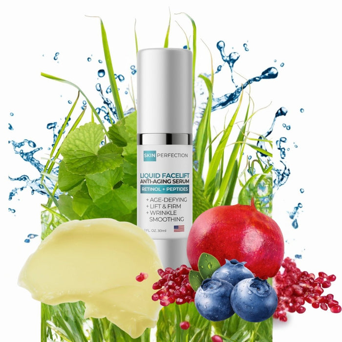 Natural Botanicals and Peptide Anti Aging Serum