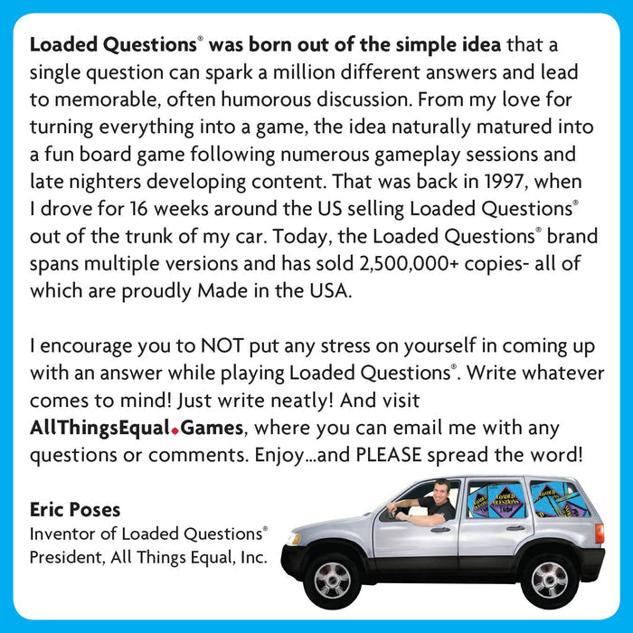 Loaded Questions Adult - Olita Gifts & Goods