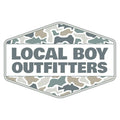 Local Boy Outfitters Fish Camo Diamond Crest Decal