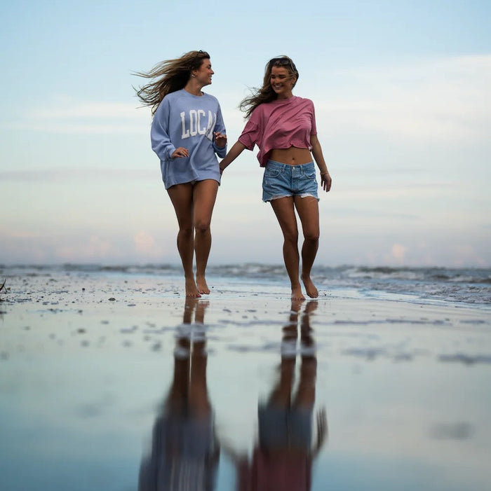 Local Girl Women's Crescent Crew