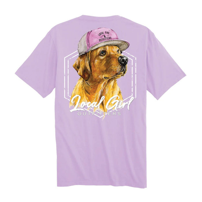 Local Girls Lab in Hat T-shirt - Youth