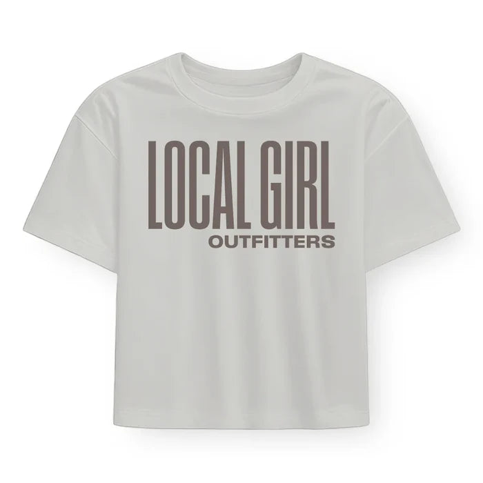 Local Girls Women's Graphic Cropped T-shirt