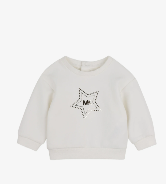 MICHAEL KORS logo-print star-motif trousers and sweatshirt