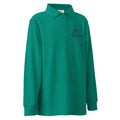 Long Sleeve Polo Shirt - Jade OR Navy