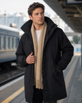 Longline Stadium Jacket