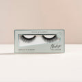 Madison full volume false lashes in pale blue box with clear window