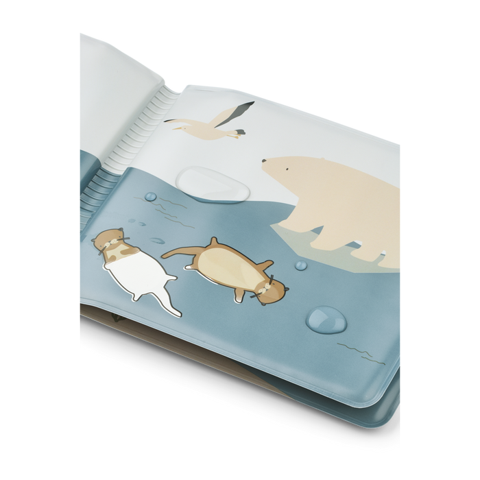 Liewood - Magic Water Book - Waylon - Arctic Sea/Ocean View - Close Look