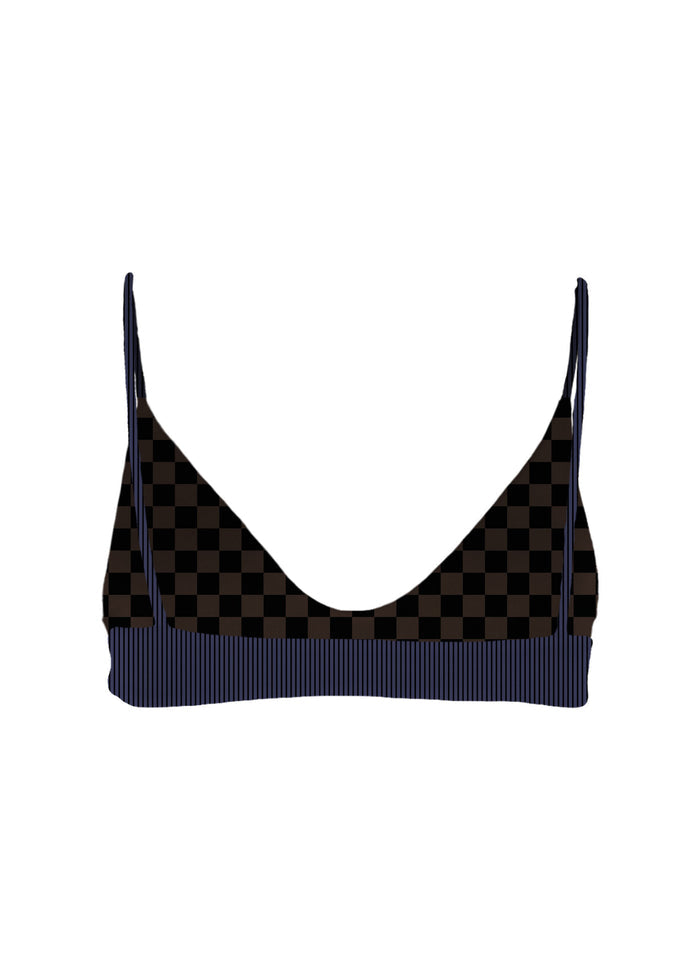MAI Everyday Top (Retro Check, Twilight Petal, Skipper Ribbed)