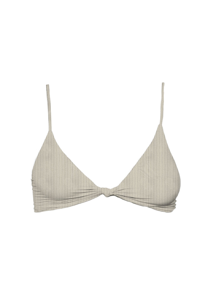 MAI Knot Top (Twilight Petal, Retro Check, Skipper Ribbed, Almond)