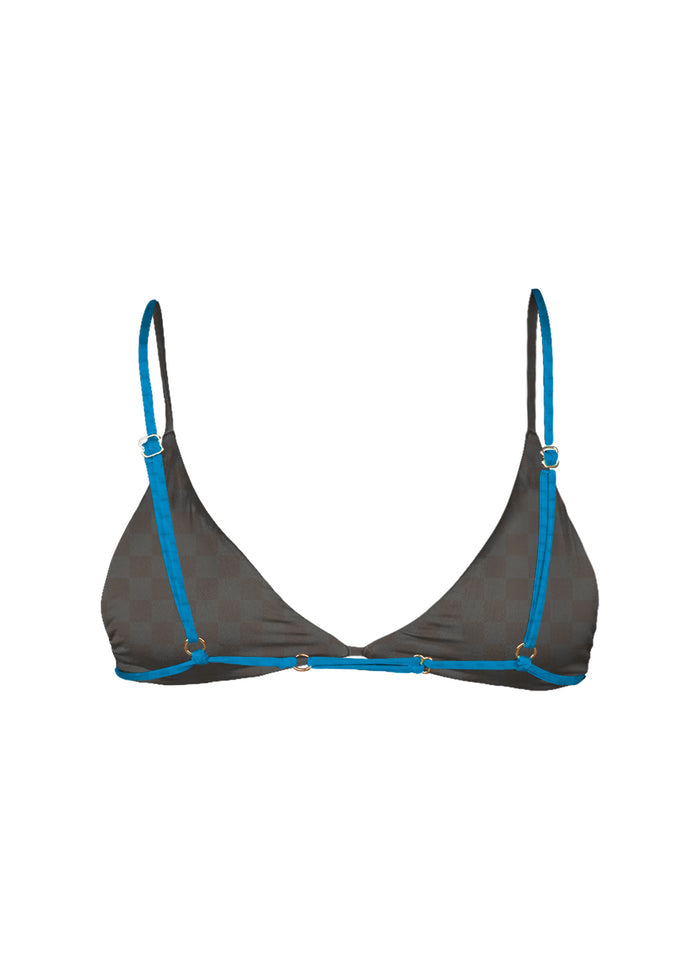 Mai String Top (Tan Oasis, Tidal, Zest)