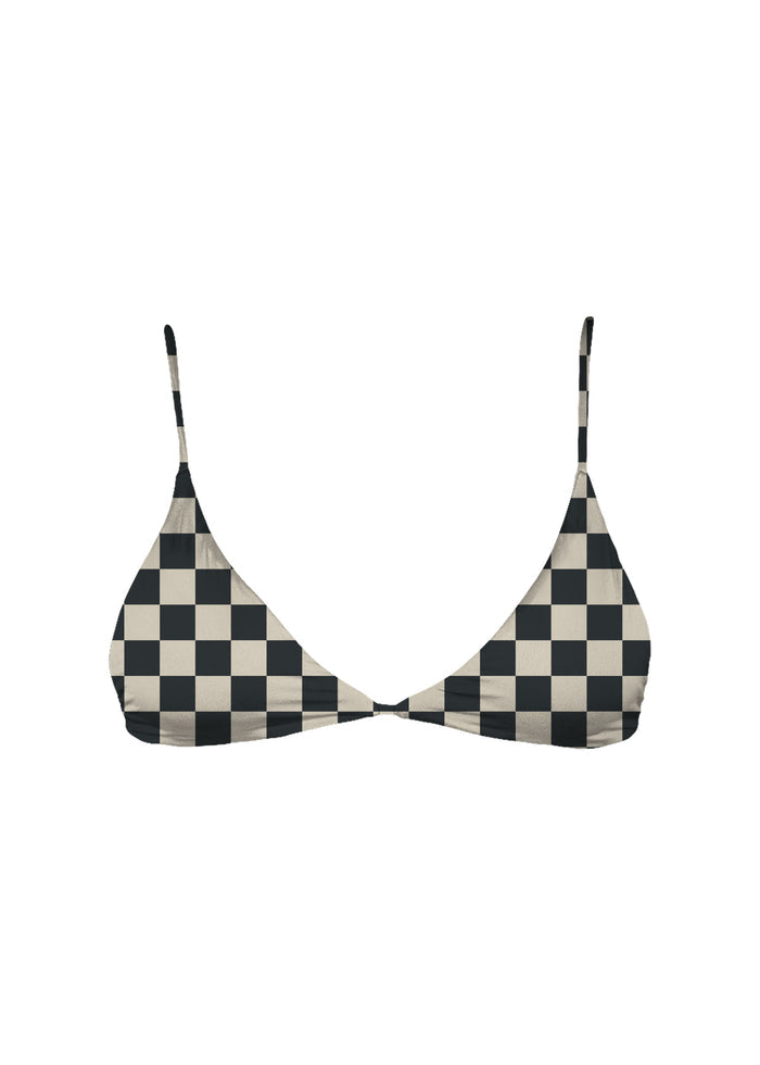 MAI String Top (Twilight Petal, Retro Check, Skipper Ribbed)